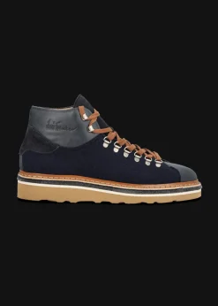 Herren Luis Trenker Sneaker Aus Leder Und Filz Lugionata
