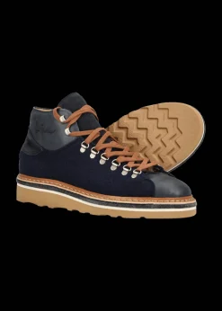 Herren Luis Trenker Sneaker Aus Leder Und Filz Lugionata