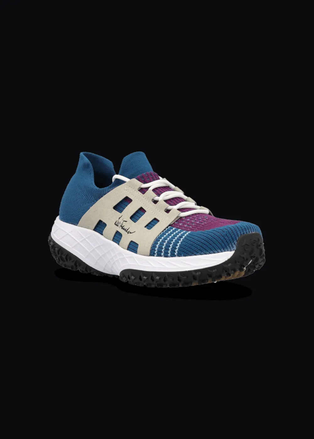 Damen/Herren Luis Trenker Sportlicher Stricksneaker Luace