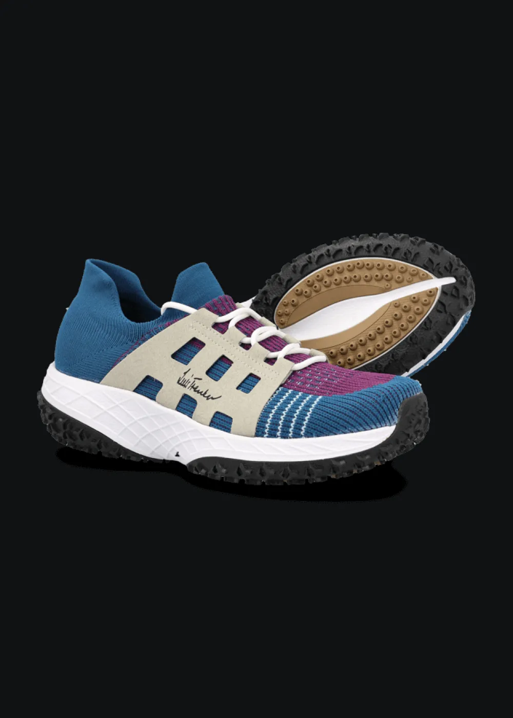 Damen/Herren Luis Trenker Sportlicher Stricksneaker Luace