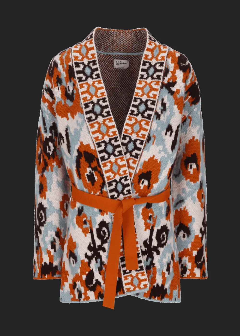 Damen Luis Trenker Strickcardigan Mit Gürtel Luaisha