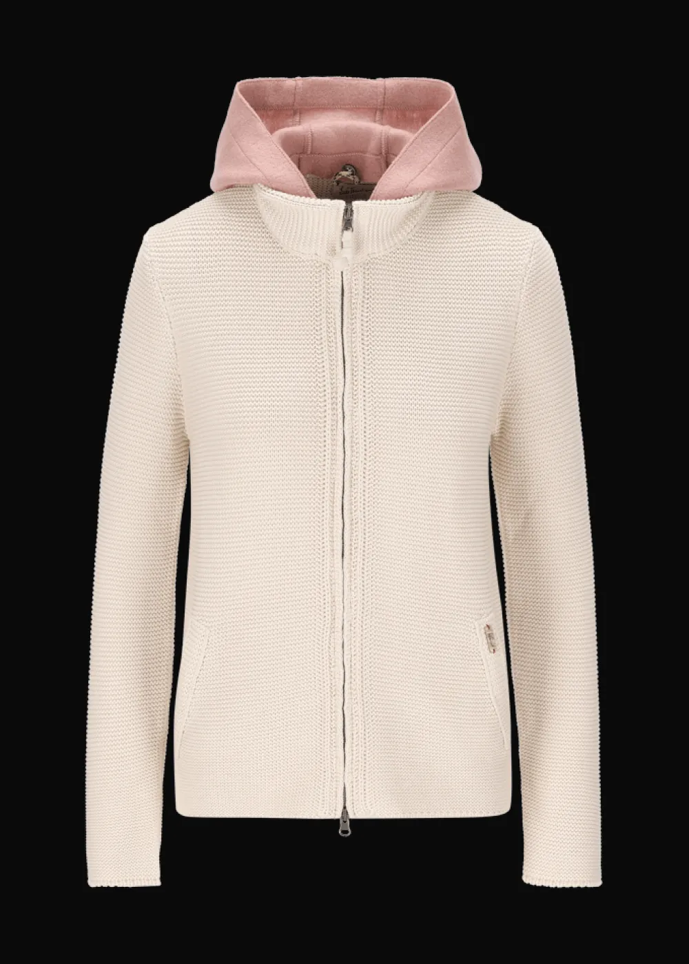 Damen Luis Trenker Strickjacke Mit Kapuze Luwallerina