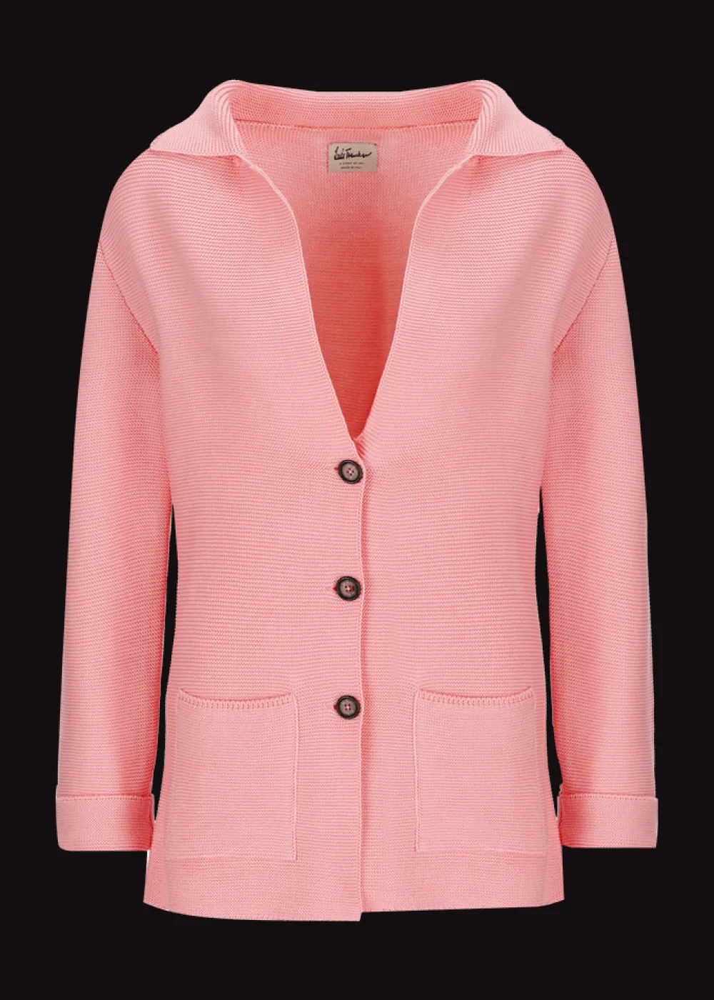 Damen Luis Trenker Strickjacke Mit Tiefem V-Ausschnitt Lualice
