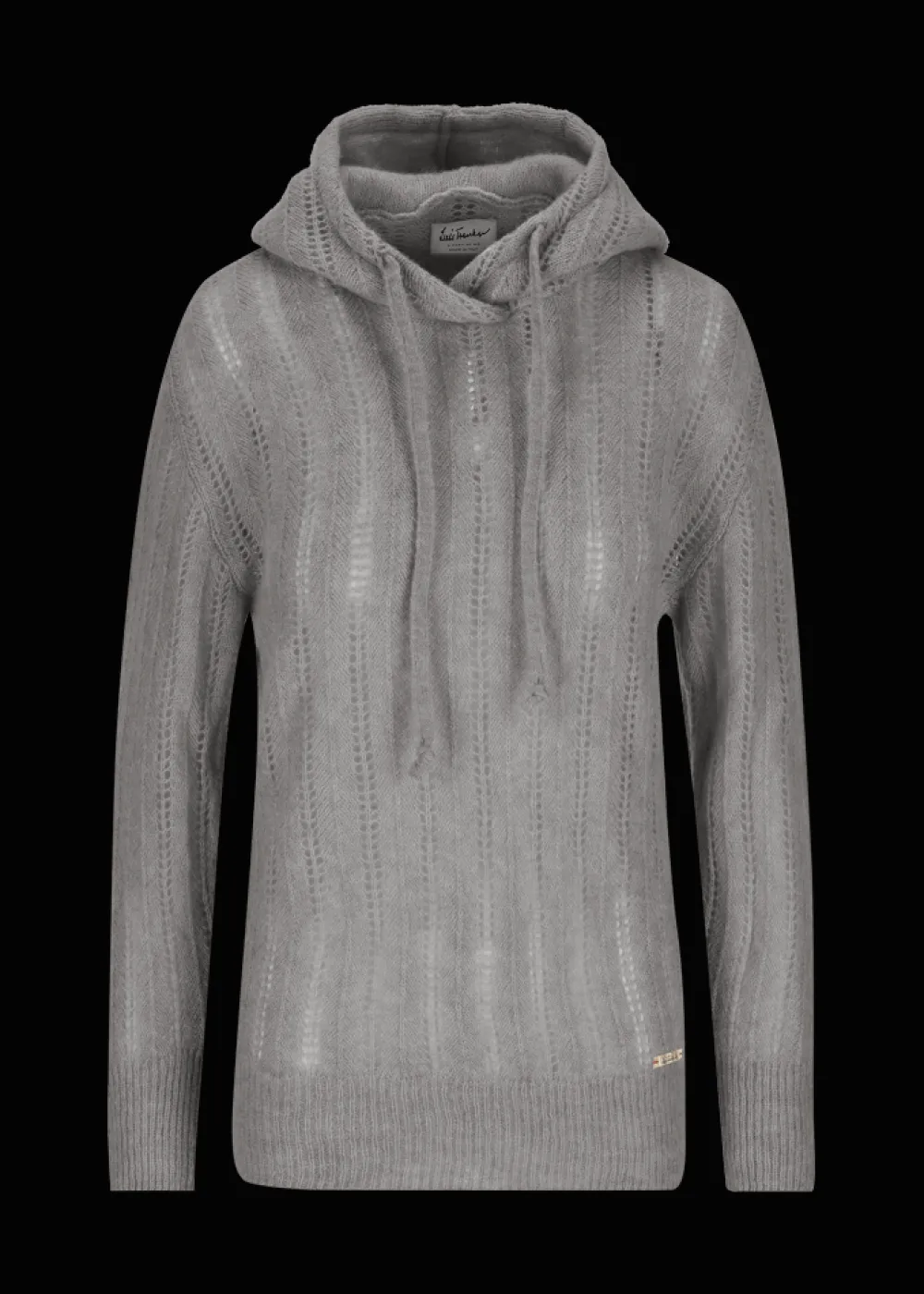 Damen Luis Trenker Strickpullover Mit Kapuze Luwaltraud