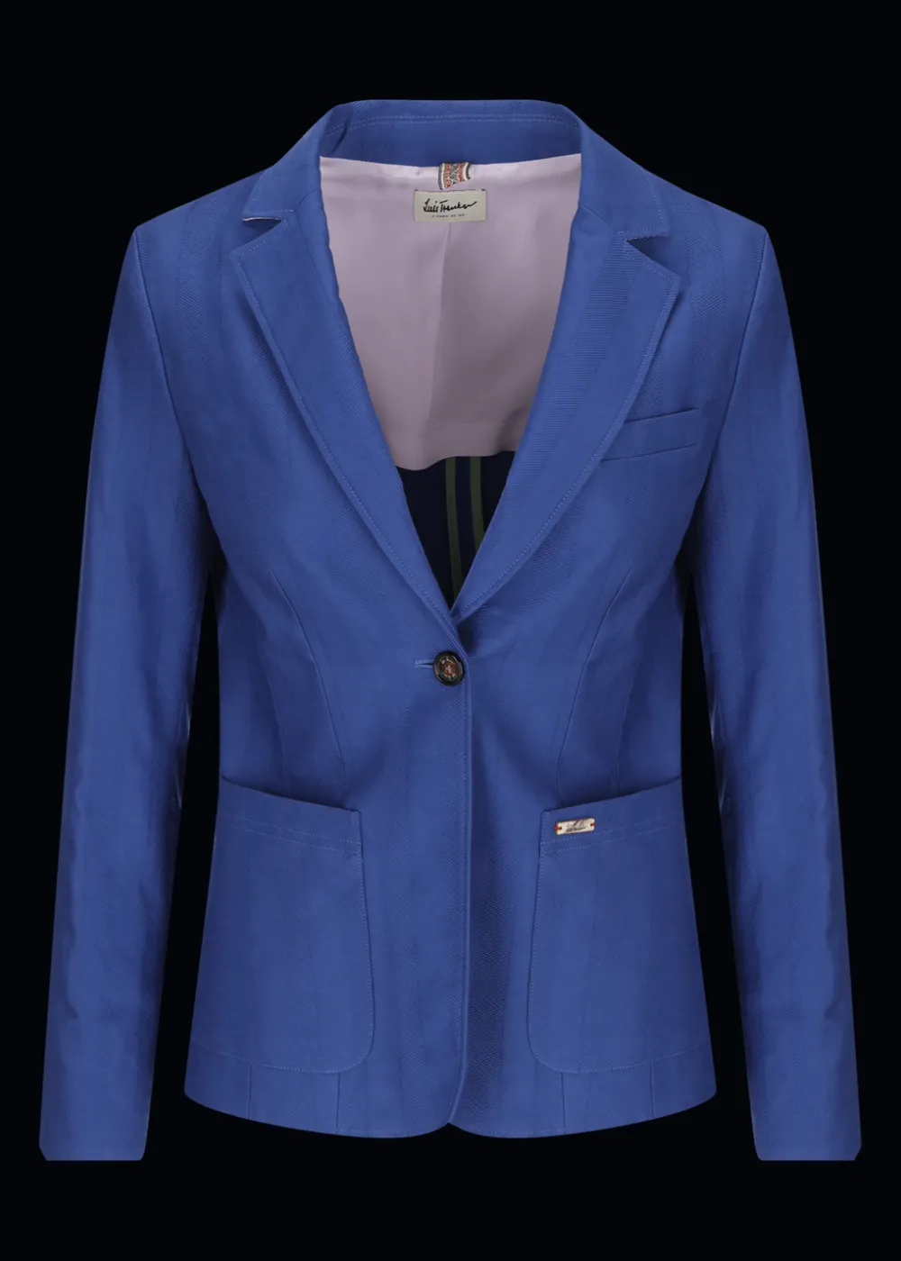 Damen Luis Trenker Strukturierter One-Button-Blazer Luregina