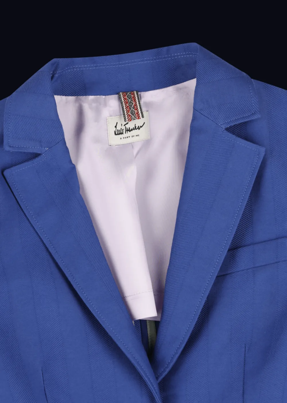 Damen Luis Trenker Strukturierter One-Button-Blazer Luregina
