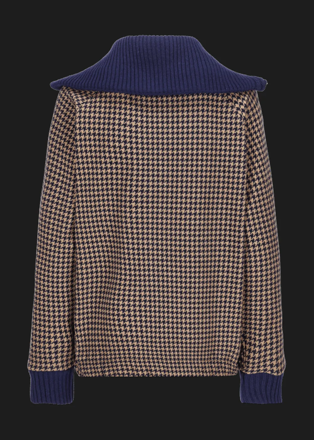 Damen Luis Trenker Sweatshirt Mit Hahnentrittmuster Luamelie