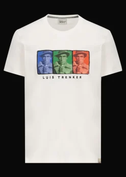 Herren Luis Trenker T-Shirt Mit Farbenfrohem Print Luedvard