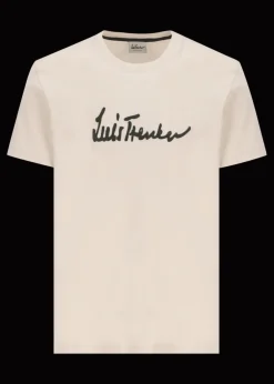 Herren Luis Trenker T-Shirt Mit Logo-Schriftzug Luigino
