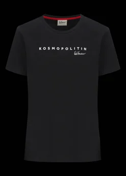 Damen Luis Trenker T-Shirt Mit Logostickerei Und Print Kosmopolitin