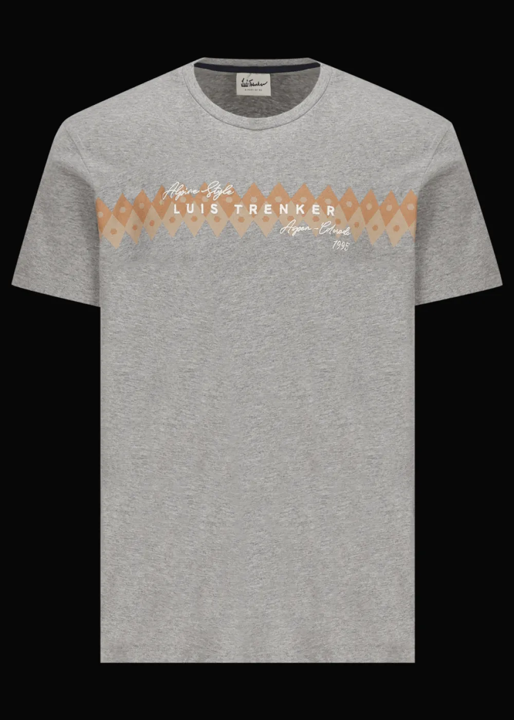 Herren Luis Trenker T-Shirt Mit Print Und Stickerei Lulapo