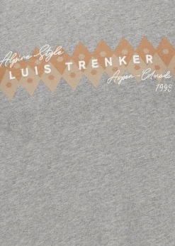 Herren Luis Trenker T-Shirt Mit Print Und Stickerei Lulapo