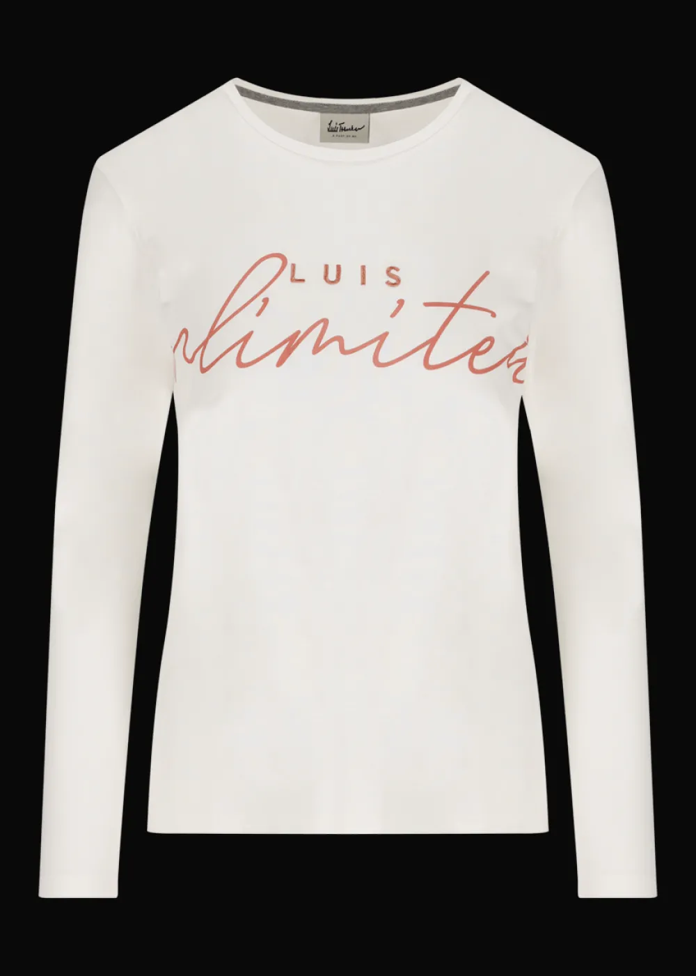 Damen Luis Trenker T-Shirt Mit Slogan Luis Unlimited