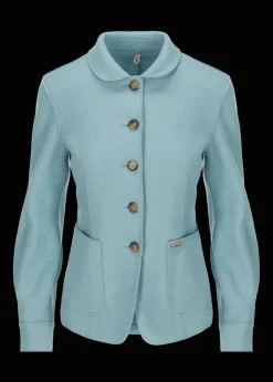 Damen Luis Trenker Walk-Blazer Mit Bubikragen Lurita