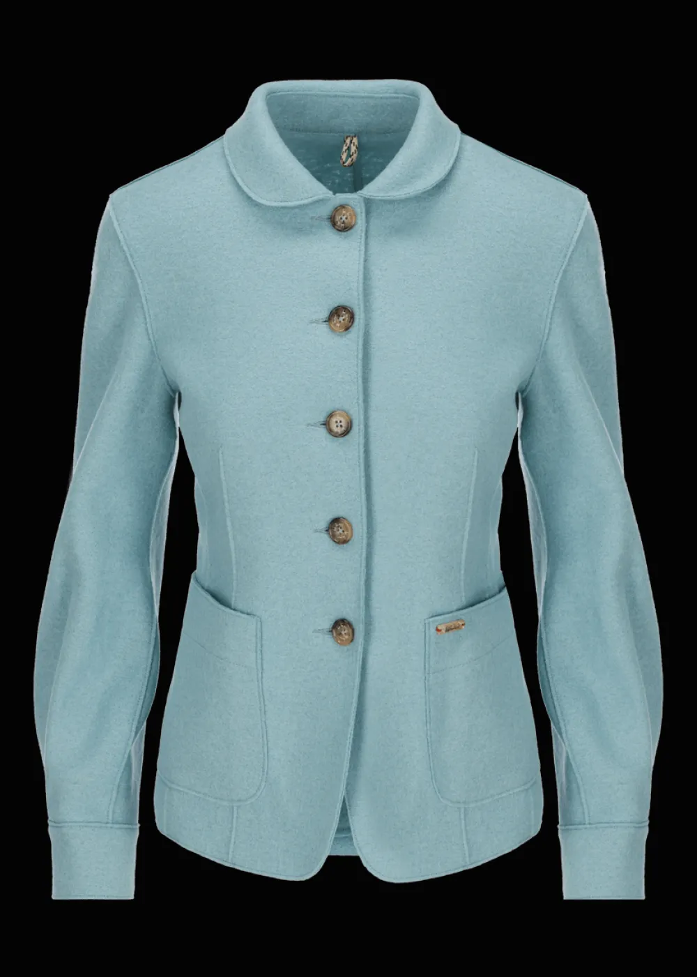Damen Luis Trenker Walk-Blazer Mit Bubikragen Lurita