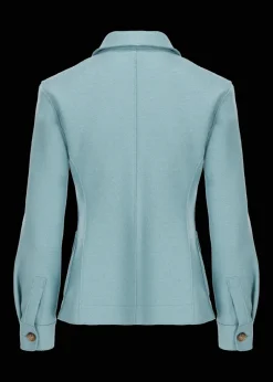 Damen Luis Trenker Walk-Blazer Mit Bubikragen Lurita