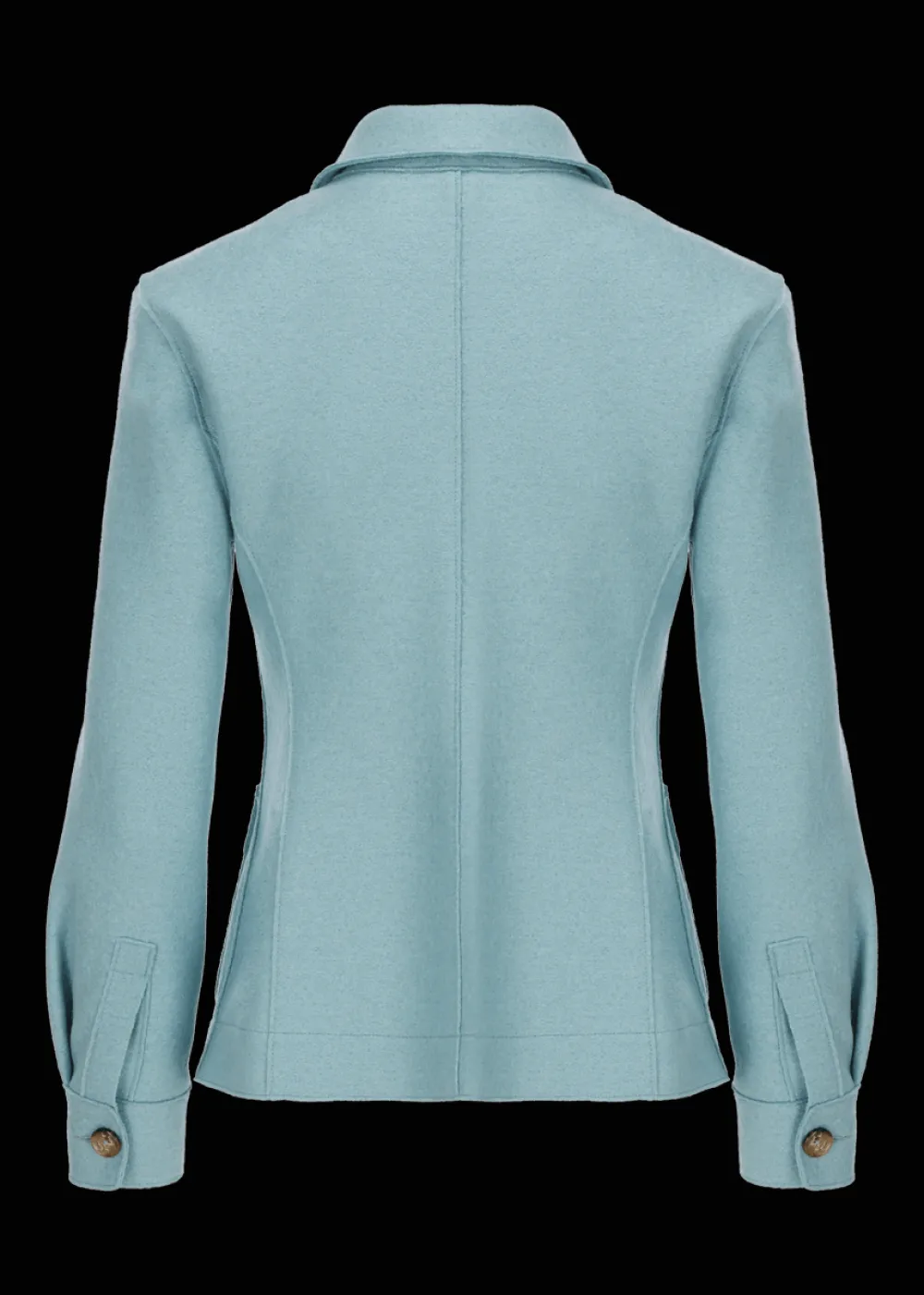 Damen Luis Trenker Walk-Blazer Mit Bubikragen Lurita