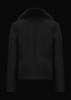 Damen Luis Trenker Walk-Blazer Mit Pelzkragen Luroberta