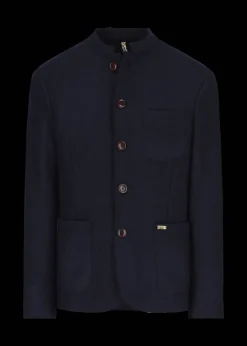 Herren Luis Trenker Walk-Blazer Mit Raw-Cut-Nähten Luigis