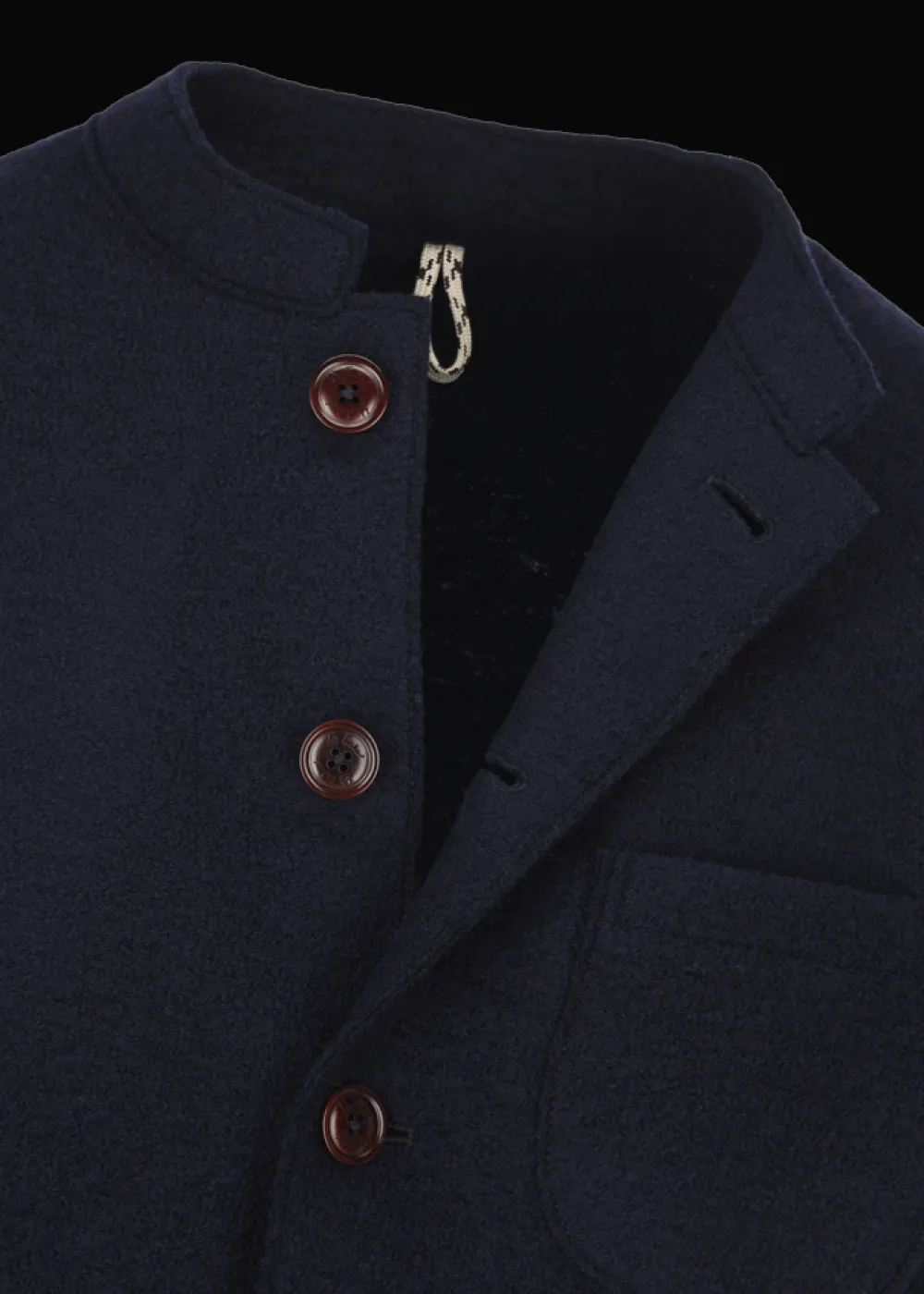 Herren Luis Trenker Walk-Blazer Mit Raw-Cut-Nähten Luigis