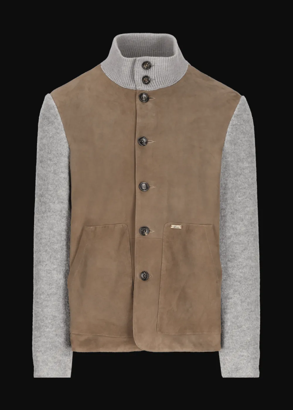 Herren Luis Trenker Walk-Blazer Mit Wildlederfront Lupoldo