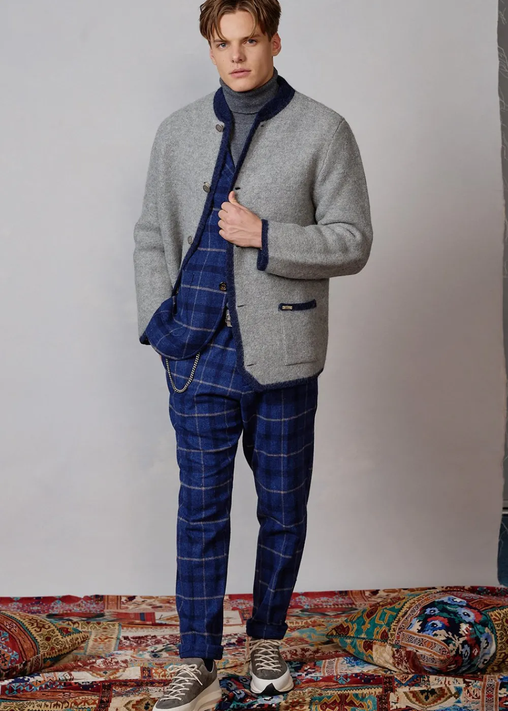 Herren Luis Trenker Walkjacke Luandreas