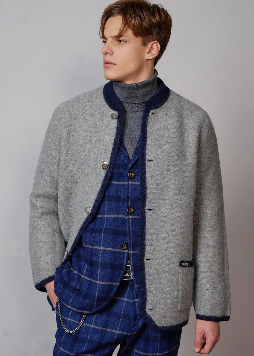 Herren Luis Trenker Walkjacke Luandreas